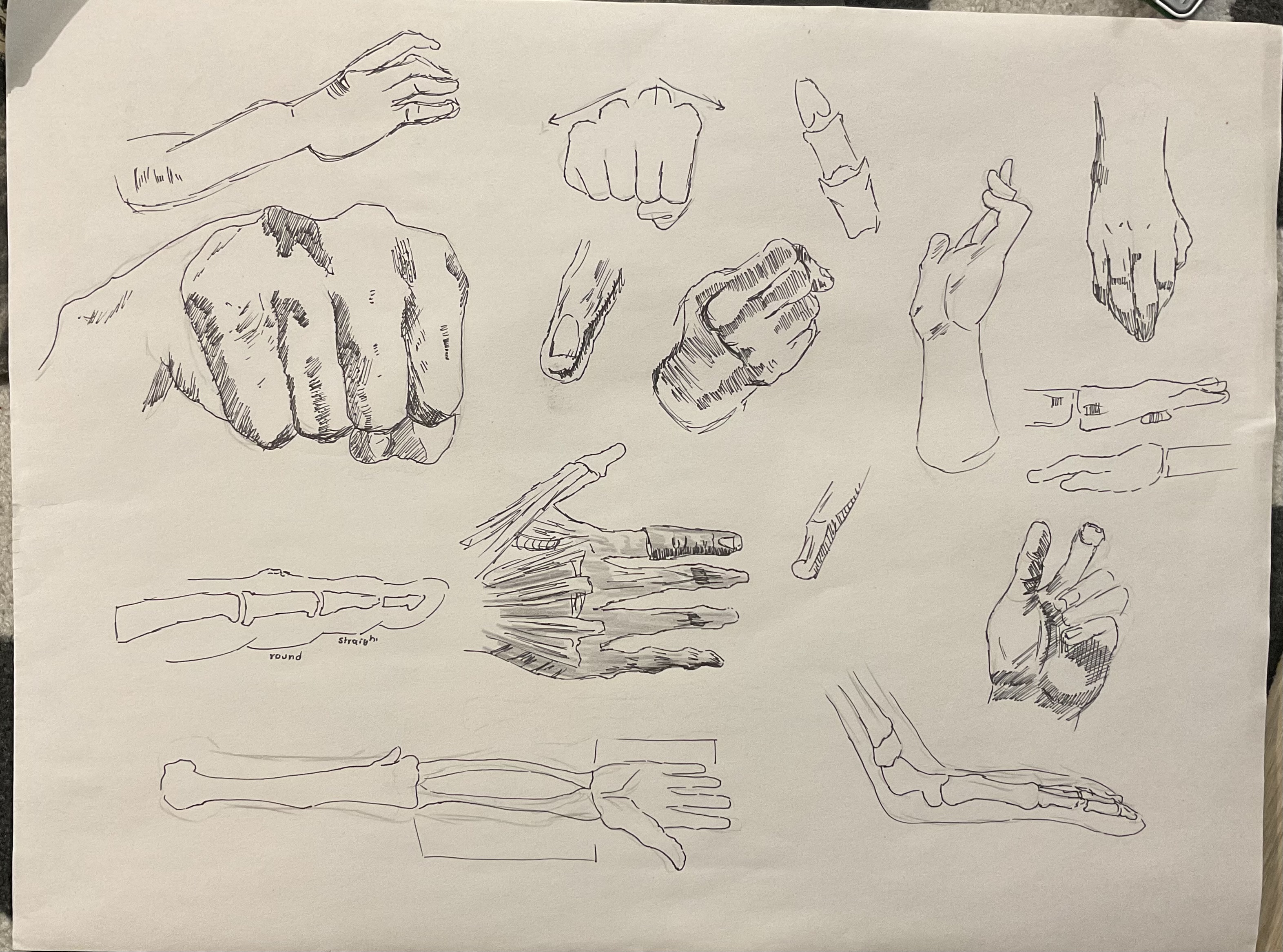 Hand studies II