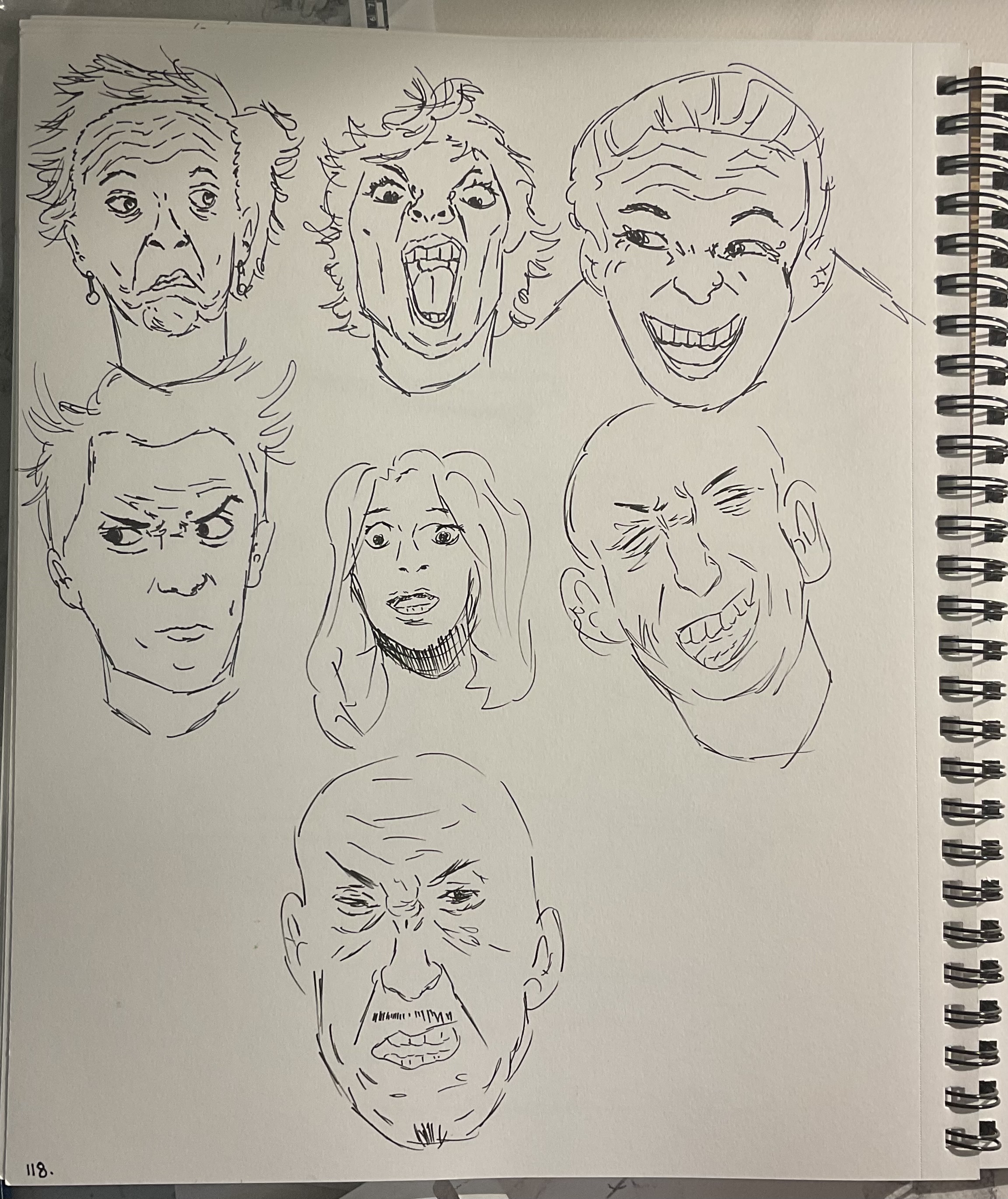 Facial expressions